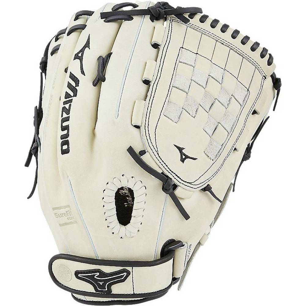 Damske Rukavice Mizuno MVP Prime SE Fastpitch 13" Softball Strieborne/Čierne Vypredaj PKWN95713